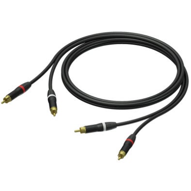 Procab PRA800/10 Prime Double Male RCA Cable, 10m von Procab