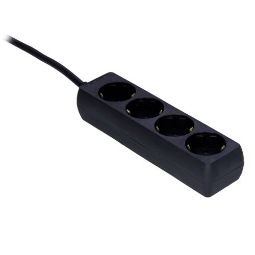 Procab PSC204/1.5-G 4-fach Steckdose, 1,5 Meter Procab PSC204/1.5-G 4-fach Steckdose, 1,5 Meter von Procab