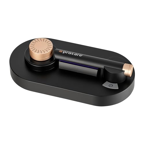 Procare Vinyl-Xperience Schallplatten-Reinigungsset Pro – inklusive Schallplatten-Reinigungsmaschine, antistatischer Kohlefaser-Bürste, weicher Samt-Schallplattenpinsel, Silikongebläse mit weicher Procare Vinyl-Xperience Schallplatten-Reinigungsset Pro – inklusive Schallplatten-Reinigungsmaschine, antistatischer Kohlefaser-Bürste, weicher Samt-Schallplattenpinsel, Silikongebläse mit weicher von Pro Care