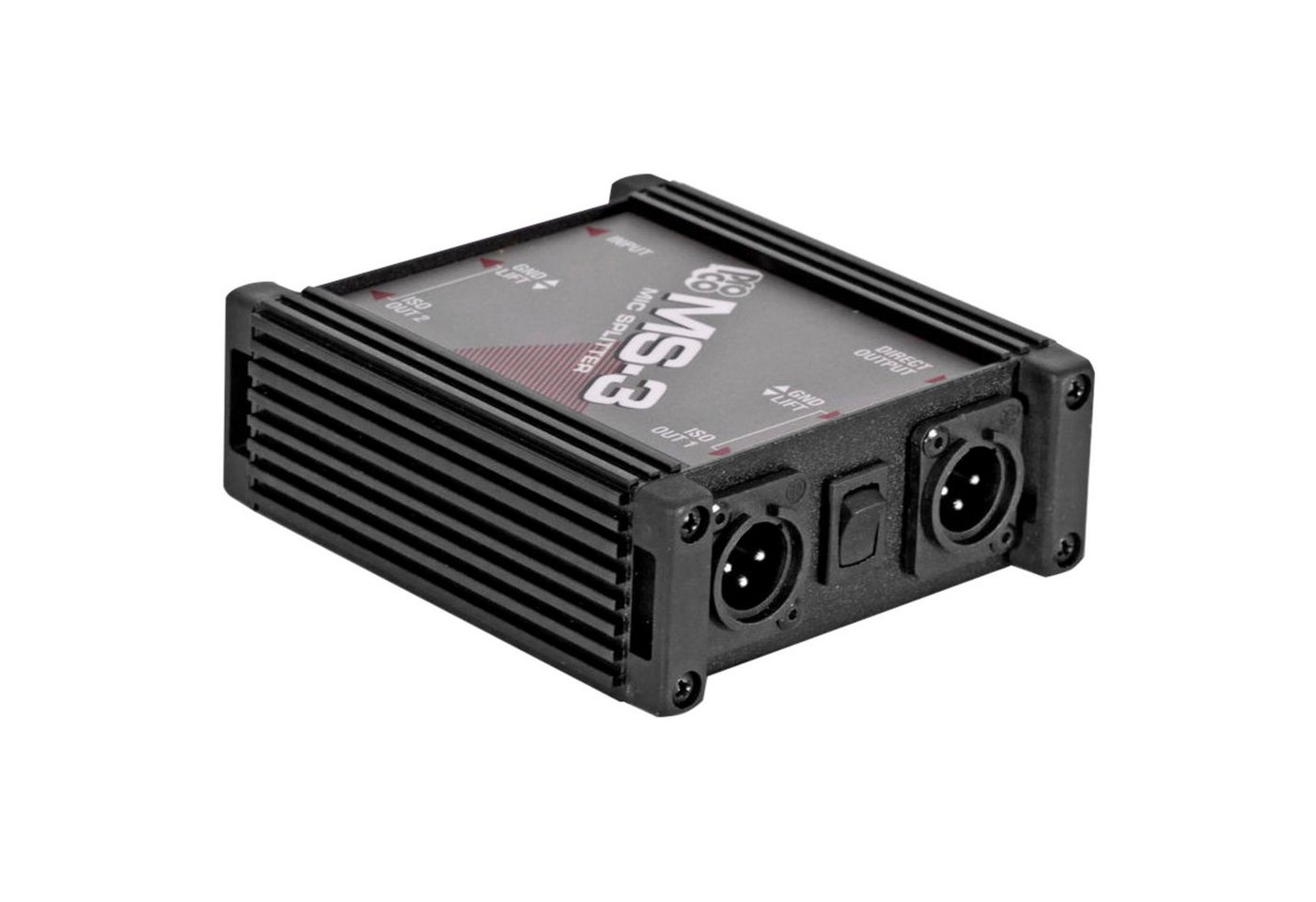 Proco Audio-Wandler, (MS-3 Mic Splitter 1 auf 3, Signalverteiler, Splitter), MS-3 Mic Splitter - Splitter von Proco