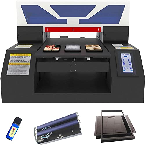 A3-Größe Automatischer UV-Flachbettdrucker für PVC-PET-Karte Handyhülle Glasbecher Metall Holzdruck (mit Formflaschenhalter) von Procoloredfun