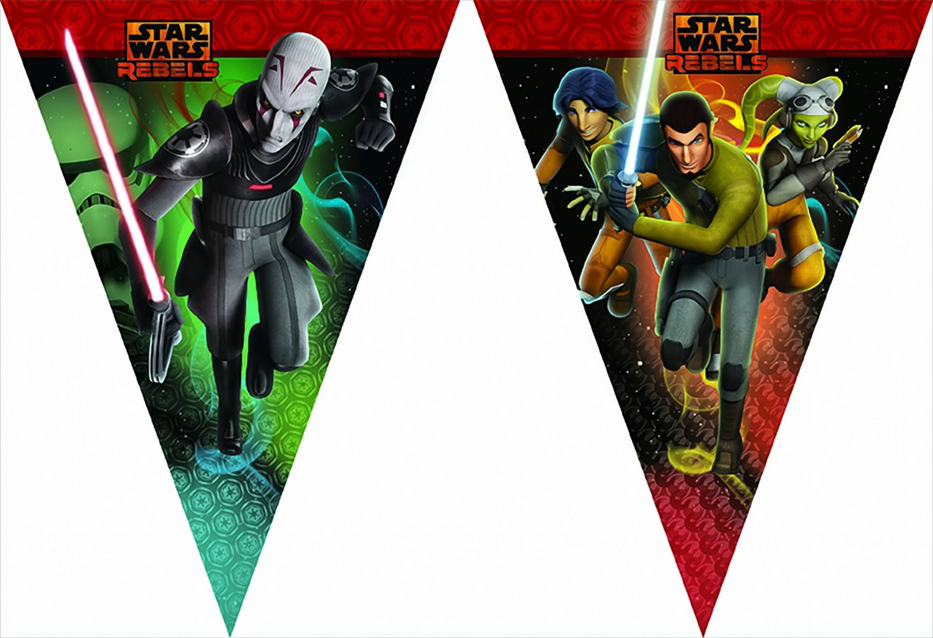Star Wars Rebels Dreieckige Flagge Banner von Procos