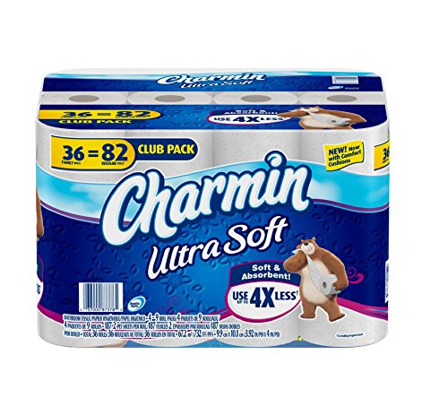 Charmin Ultra Soft 36 Family Rolls, 82 Regular Rolls by Procter & Gamble Charmin Ultra Soft 36 Family Rolls, 82 Regular Rolls by Procter & Gamble von Procter & Gamble