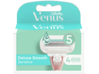 Gillette Venus Embrace Sensitive - Nachfüllbare Rasiererkassette - weiblich - 5 Klingen - Feuchtigkeitscreme (4er-Pack) von Procter & Gamble