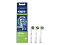 Oral-B CrossAction CleanMaximiser - Extra Zahnbürstenkopf - für Zahnbürste - weiß (3er Pack) - für Pro 2000, 2500, 4000, 4500, 600, 650, 700, 7000 von Procter & Gamble