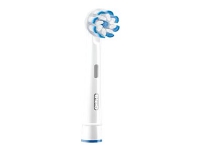 Oral-B Sensitive Clean Clean&amp Care - Ekstra tandbørstehoved - til tandbørste - hvid (pakke med 4) - für iO Series 7  8  9  Pro 680  Pro 1  2  3  Smart Sensitive  Smart 6  Vitality KIDS 3+ von Procter & Gamble