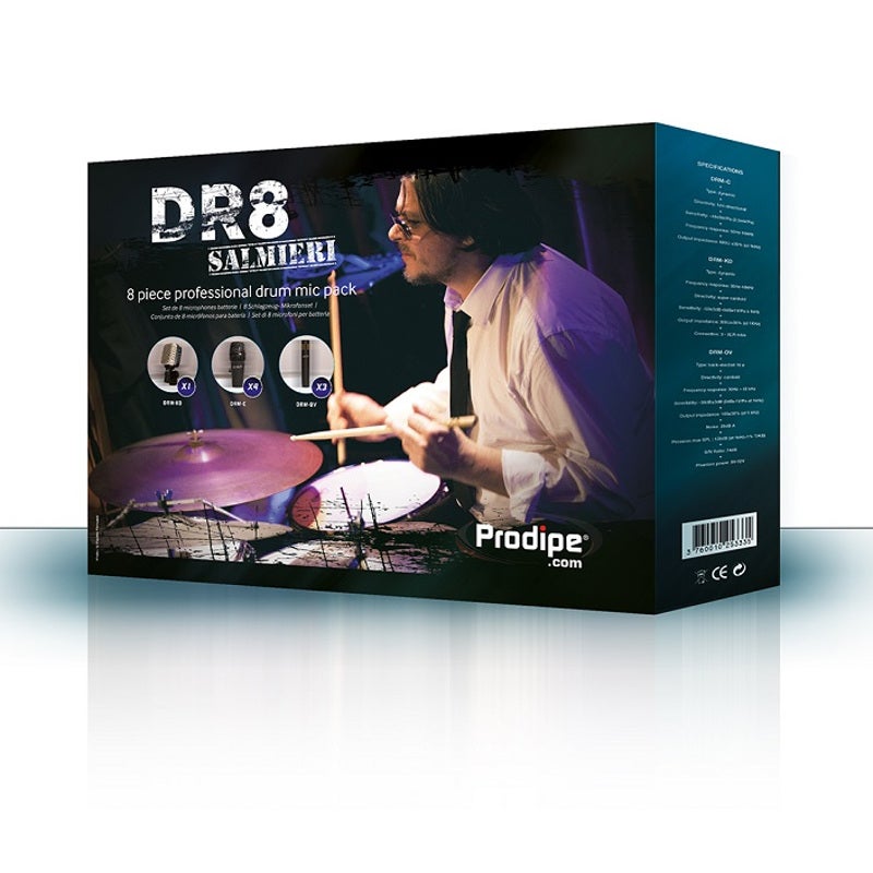 Prodipe DR8 Drum-Mikrofon-Set Prodipe DR8 Drum-Mikrofon-Set von Prodipe