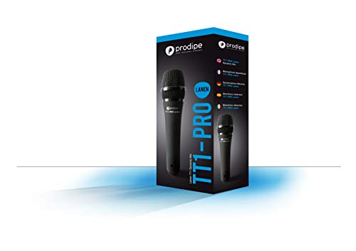 Prodipe TT1 Pro Dynamisches Mikrofon, Schwarz von Prodipe