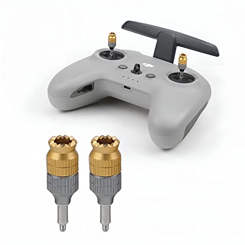 Prodrocam Erweiterbarer Joystick für FPV/RC Pro Fernbedienung, Metall Daumen Stick für Controller Zubehör, höhere Empfindlichkeit und verstellbare Länge (1 Paar) von Prodrocam