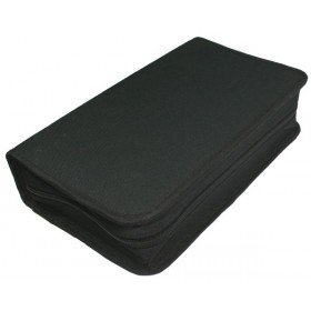 Prodye nierle CD/DVD/Blu-Ray-Mappe für 96 Discs, Nylon, schwarz Prodye nierle CD/DVD/Blu-Ray-Mappe für 96 Discs, Nylon, schwarz von Prodye