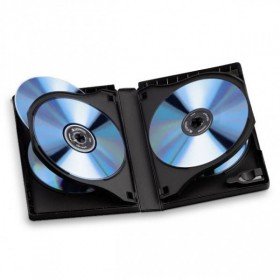 Prodye DVD-Hüllen 5er 22 mm schwarz, 10 Stück von Prodye
