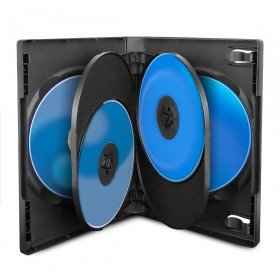 Prodye DVD-Hüllen 6er schwarz 10 Stück - 22 mm von Prodye