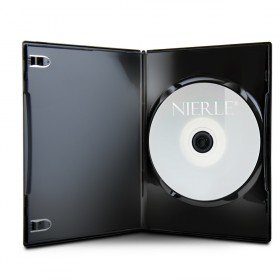 Prodye Exclusive DVD Hüllen, 14 mm, Maschinen-Pack-Qualität, Schwarz, 100 Stück von Prodye