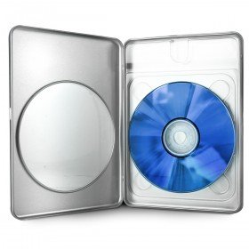 Prodye nierle Metall DVD Hüllen MovieCan mit Fenster, 1 Disc(s) Fassungsvermögen, 10 Stück von Prodye