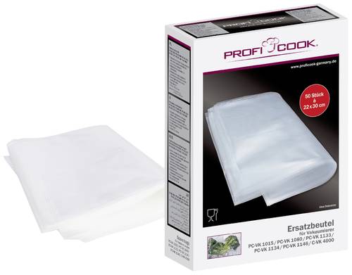Profi Cook 8910151 50x Vakuumbeutel klein 22x30cm Profi Cook 8910151 50x Vakuumbeutel klein 22x30cm von Profi Cook