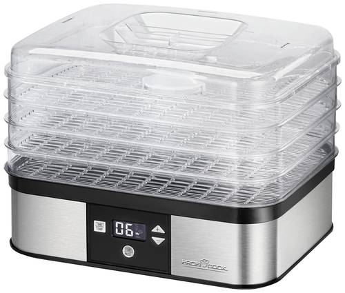 Profi Cook PC-DR 1116 501116 Dörrautomat Inox, Schwarz von Profi Cook