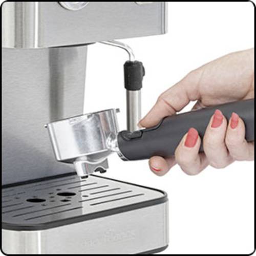Profi Cook PC-ES 1209 Espressomaschine mit Siebträger Edelstahl 850W von Profi Cook