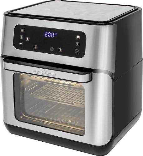 Profi Cook PC-FR 1200 H Heißluft-Fritteuse 1500W Schwarz/Edelstahl Profi Cook PC-FR 1200 H Heißluft-Fritteuse 1500W Schwarz/Edelstahl von Profi Cook