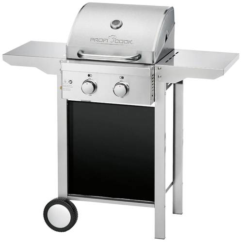 Profi Cook PC-GG 1255 Holzkohle Gas-Grill 2 Brenner, mit manueller Temperatureinstellung, Thermomete von Profi Cook