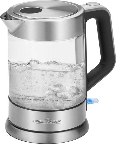 Profi Cook PC-WKS 1107G Wasserkocher schnurlos Glas, Edelstahl von Profi Cook