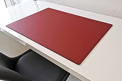 Schreibtischunterlage in Echt Leder Rindsleder 60cm x 40cm Bordeaux Weinrot Schreibtischunterlage in Echt Leder Rindsleder 60cm x 40cm Bordeaux Weinrot von Profi-Mats