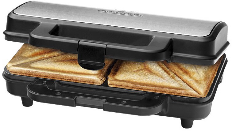 PC-ST 1092 Sandwichtoaster schwarz/edelstahl von ProfiCook