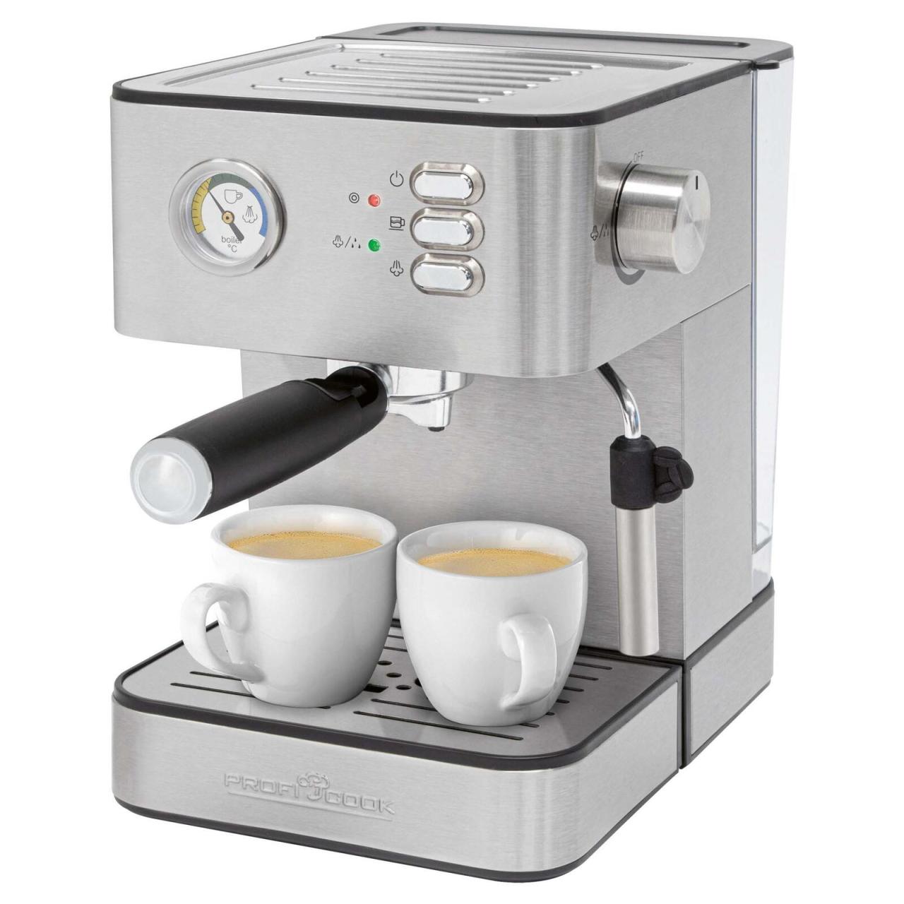 ProfiCook PC-ES 1209 Espressomaschine silber ProfiCook PC-ES 1209 Espressomaschine silber von ProfiCook