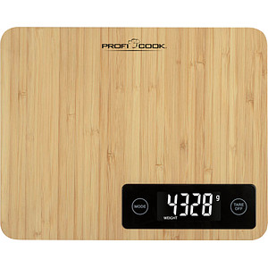 ProfiCook Küchenwaage PC-KW 1271 braun für max. 5,0 kg ProfiCook Küchenwaage PC-KW 1271 braun für max. 5,0 kg von ProfiCook