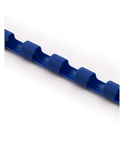 ProfiOffice® Plastikbinderücken, 21 Ringe, 12mm, blau, 100 Stück (60934) von ProfiOffice