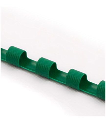 ProfiOffice® Plastikbinderücken, 21 Ringe, 16mm, grün, 100 Stück (60955) von ProfiOffice