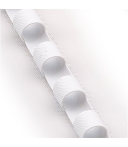 ProfiOffice® Plastikbinderücken, 21 Ringe, 8mm, weiß, 100 Stück (60911) von ProfiOffice