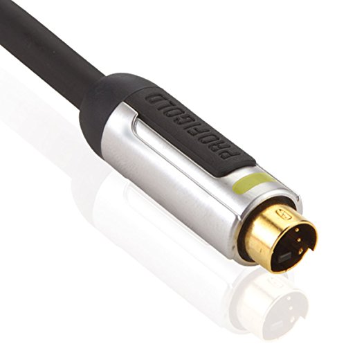 Profigold 1 M High Performance S-Videokabel mit 99.96 Prozent sauerstofffreiem Kupfer und IAT Technologie Profigold 1 M High Performance S-Videokabel mit 99.96 Prozent sauerstofffreiem Kupfer und IAT Technologie von Profigold