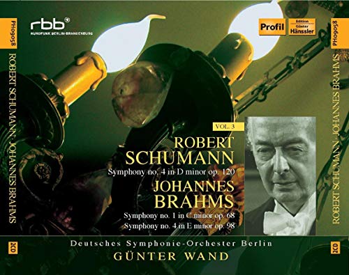 Schumann / Brahms: Sinfonie Nr. 4 und 1 von Profil