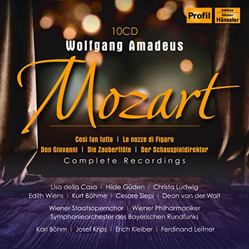 Wolfgang a. Mozart - Operas - Complete Recordings Wolfgang a. Mozart - Operas - Complete Recordings von Profil