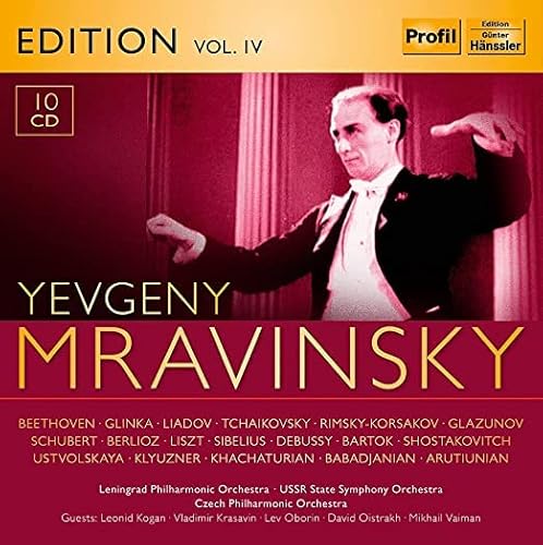 ARUTIUNIAN / LENINGRAD PHILHARMONIC ORCHESTRA - YEVGENY MRAVINSKY 4 (10 CD) von Profil