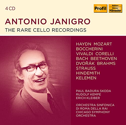 Janigro: The Rare Cello Recordings / Haydn: Cello Concerto No.2, Mozart: Divertimento, R. Strauss: Don Quixote op. 35, Cello-Konzerte von Boccherini, Dvorak, Corelli etc von Profil