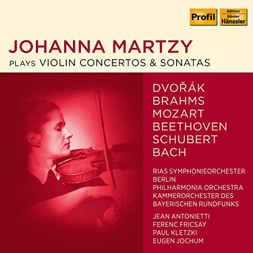 Johanna Martzy Plays Violin Concertos & Sonatas von Profil