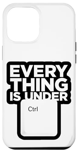 Funny Geek Nerd Alles ist unter CTRL Hülle für iPhone 12 Pro Max Funny Geek Nerd Alles ist unter CTRL Hülle für iPhone 12 Pro Max von Programmierer Geschenk Tech Humor Tastatur