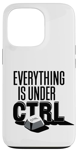 Funny Geek Nerd Alles ist unter CTRL Hülle für iPhone 13 Pro Funny Geek Nerd Alles ist unter CTRL Hülle für iPhone 13 Pro von Programmierer Geschenk Tech Humor Tastatur
