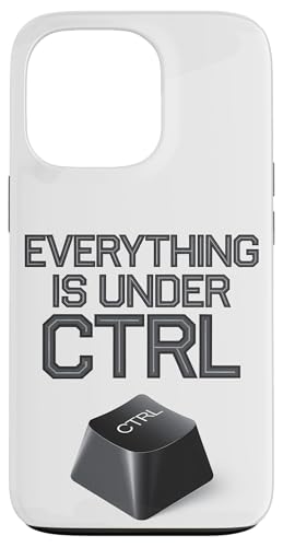 Funny Geek Nerd Alles ist unter CTRL Hülle für iPhone 13 Pro Funny Geek Nerd Alles ist unter CTRL Hülle für iPhone 13 Pro von Programmierer Geschenk Tech Humor Tastatur