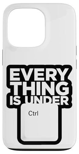 Funny Geek Nerd Alles ist unter CTRL Hülle für iPhone 13 Pro Funny Geek Nerd Alles ist unter CTRL Hülle für iPhone 13 Pro von Programmierer Geschenk Tech Humor Tastatur