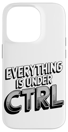 Funny Geek Nerd Alles ist unter CTRL Hülle für iPhone 14 Pro Funny Geek Nerd Alles ist unter CTRL Hülle für iPhone 14 Pro von Programmierer Geschenk Tech Humor Tastatur