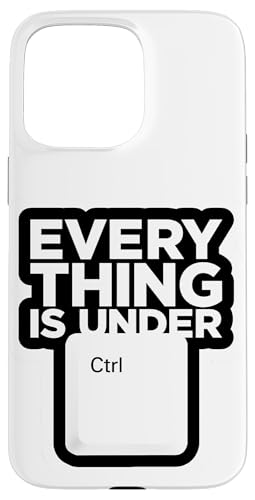 Funny Geek Nerd Alles ist unter CTRL Hülle für iPhone 15 Pro Max Funny Geek Nerd Alles ist unter CTRL Hülle für iPhone 15 Pro Max von Programmierer Geschenk Tech Humor Tastatur