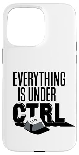 Funny Geek Nerd Alles ist unter CTRL Hülle für iPhone 15 Pro Max Funny Geek Nerd Alles ist unter CTRL Hülle für iPhone 15 Pro Max von Programmierer Geschenk Tech Humor Tastatur