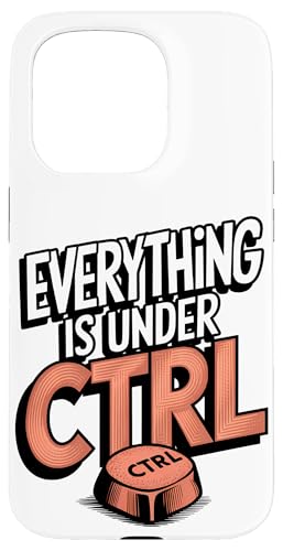 Funny Geek Nerd Alles ist unter CTRL Hülle für iPhone 15 Pro Funny Geek Nerd Alles ist unter CTRL Hülle für iPhone 15 Pro von Programmierer Geschenk Tech Humor Tastatur