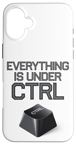 Funny Geek Nerd Alles ist unter CTRL Hülle für iPhone 16 Plus Funny Geek Nerd Alles ist unter CTRL Hülle für iPhone 16 Plus von Programmierer Geschenk Tech Humor Tastatur