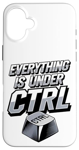 Funny Geek Nerd Alles ist unter CTRL Hülle für iPhone 16 Plus Funny Geek Nerd Alles ist unter CTRL Hülle für iPhone 16 Plus von Programmierer Geschenk Tech Humor Tastatur