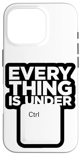 Funny Geek Nerd Alles ist unter CTRL Hülle für iPhone 16 Pro Funny Geek Nerd Alles ist unter CTRL Hülle für iPhone 16 Pro von Programmierer Geschenk Tech Humor Tastatur
