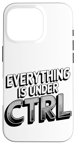 Funny Geek Nerd Alles ist unter CTRL Hülle für iPhone 16 Pro Funny Geek Nerd Alles ist unter CTRL Hülle für iPhone 16 Pro von Programmierer Geschenk Tech Humor Tastatur