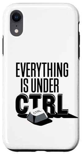Funny Geek Nerd Alles ist unter CTRL Hülle für iPhone XR Funny Geek Nerd Alles ist unter CTRL Hülle für iPhone XR von Programmierer Geschenk Tech Humor Tastatur